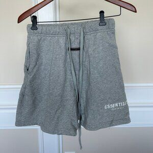 Fear of God Essentials Men's Gray Sweat Shorts Small